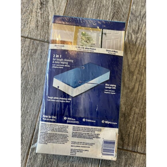 Mr. Clean Magic Eraser Original + Sponge Household Cleaning Pads Vintage New - Picture 3 of 10